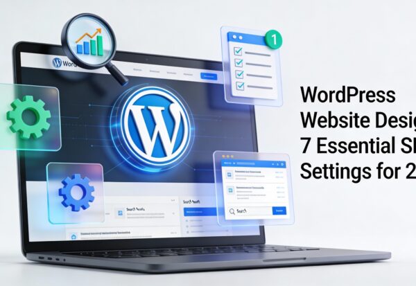 WordPress website design SEO settings